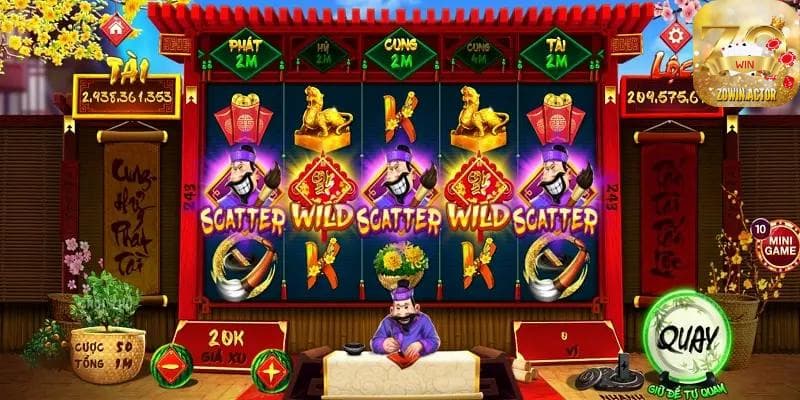 Ảnh nổ hũ Ông Đồ siêu hot tại cổng game Sunwin