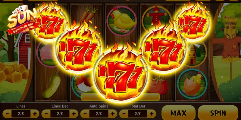 Tựa game nổ hũ 777 chiếm sóng tại cổng game